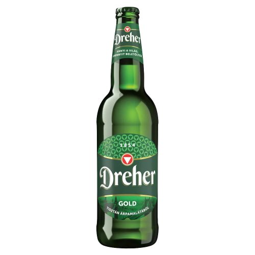 Dreher gold 0,5l üveges