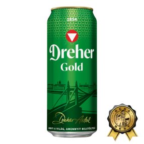Dréher gold 0,5l dobozos sör 5% DRS