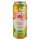 Borsodi friss 0,5l ananász-lime sör 0,0% DRS