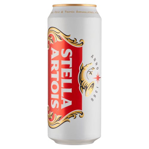 Stella Artois 0,5 5% dobozos sör DRS