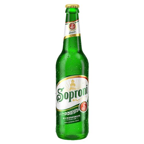 Soproni 0,5l világos üveges pal 4.5%
