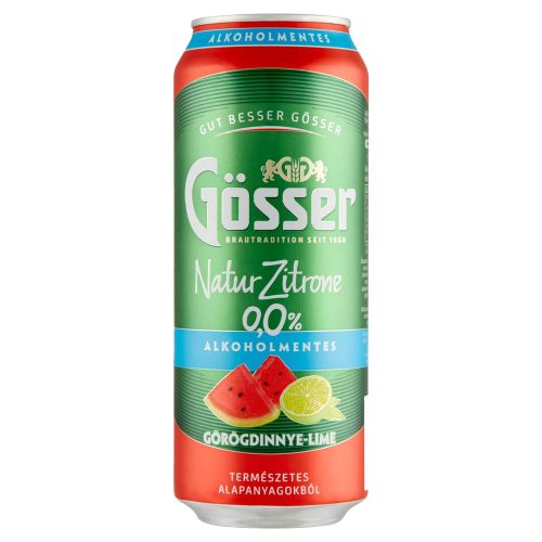 Gösser NZ dinnye-lime 0,0% 0,5l dob. DRS