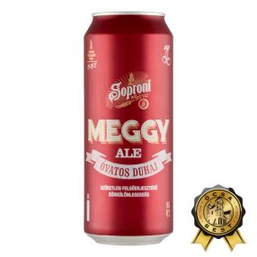 Soproni 0,5l óvatos duhaj meggy ale sör 4% DRS
