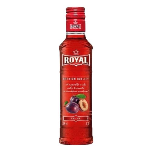 Royal 0,2l szilva 28%