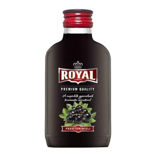 Royal 0,1l feketeribizli 28%