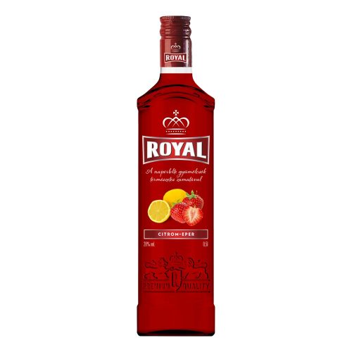 Royal 0,5l eper-citrom 28%