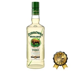 Zubrowka biala grass 1l  37,5% DRS