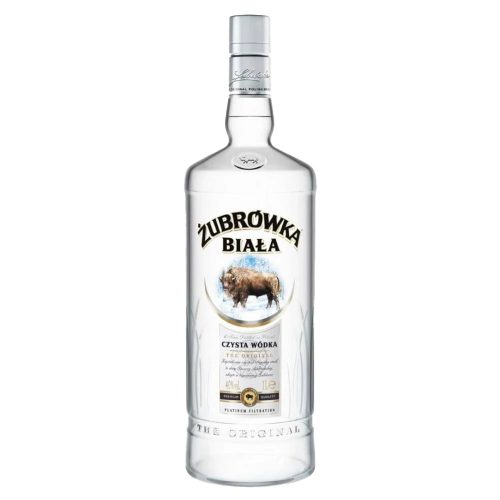 Zubrowka biala grass 1l  37,5% DRS