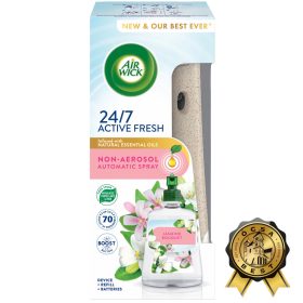   Air Wick Active Fresh készülék+utántöltő 228ml Jasmine Bouquet