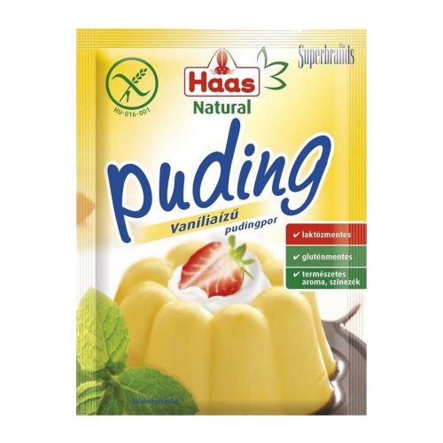 Haas pudingpor vanília 40g