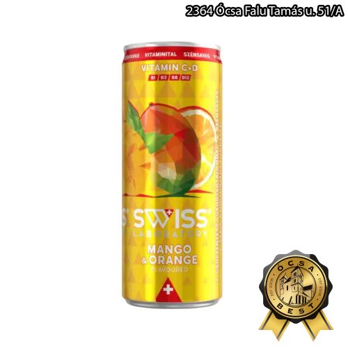 Swiss mango&narancs 0,25l DRS