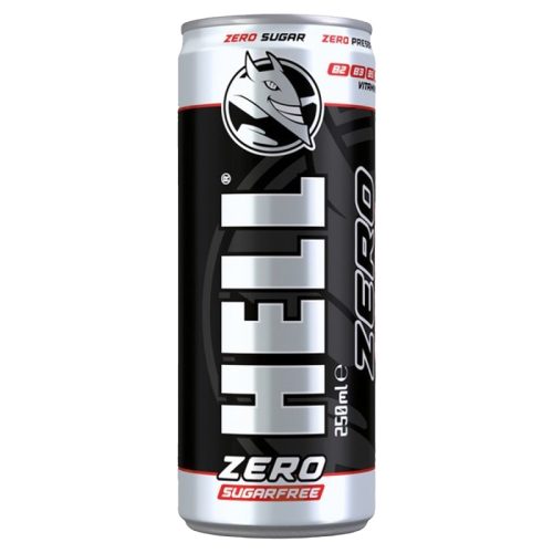 Hell 0,25l zero energiaital DRS
