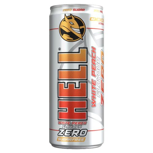 Hell 0,25l zero fehér barack DRS