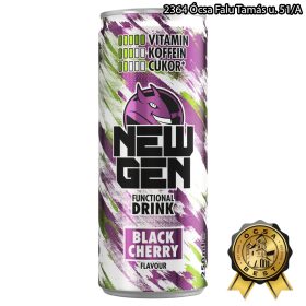 Hell 0,25l black cherry new gen energiaital DRS