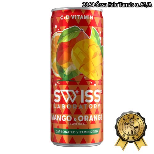 Swiss mango&narancs vit c+d  0,25l