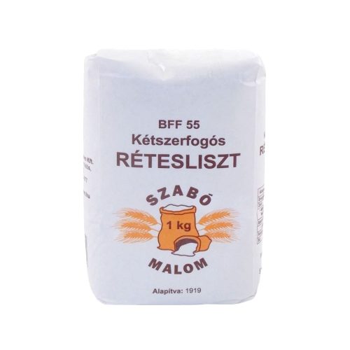 Szabó Malom kétszerfogós rétesliszt BFF55 1kg