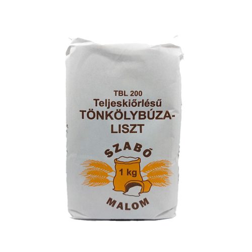 Szabó Malom teljeskiörlésű tönkölybúzaliszt TBL200 1kg