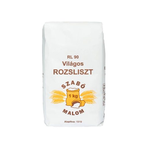 Szabó Malom világos rozsliszt RL90 1kg