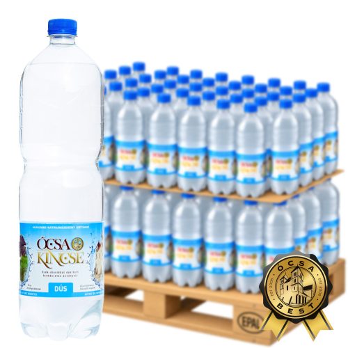 Ócsa Kincse ásványvíz 1,5l szénsavas DRS FÉL RAKLAPRA