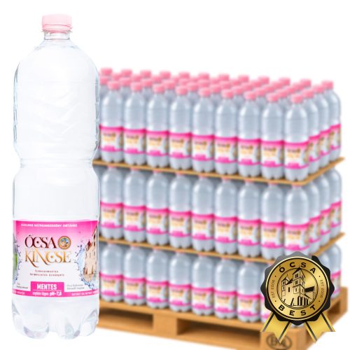 Ócsa Kincse ásványvíz 1,5l szénsavmentes DRS FÉL RAKLAPRA