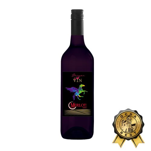 Bergervin Merlot 0,75l édes vörös bor DRS