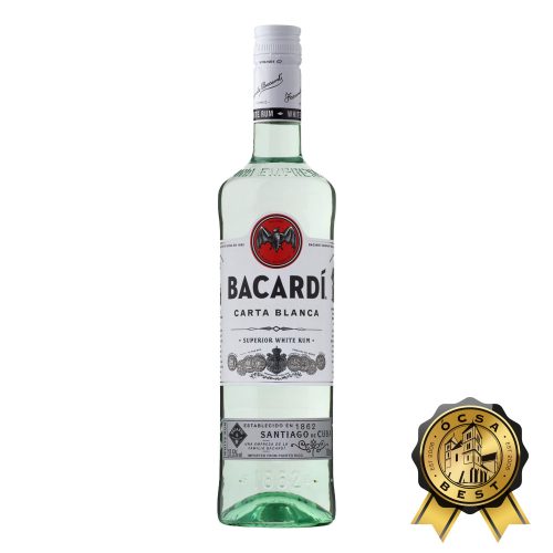 Bacardi 0,7l carta blanca rum DRS