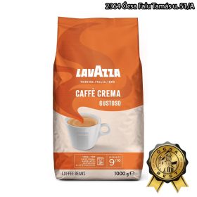 Lavazza 1kg caffé crema gustoso szemes kávé