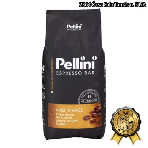Pellini 1kg espresso bar n°82 vivace szemes kávé