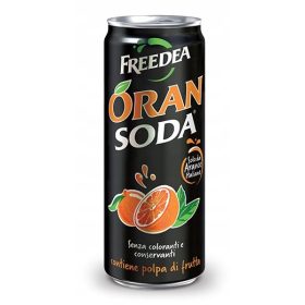 Lemon soda üdítő narancs 0,33l dob.