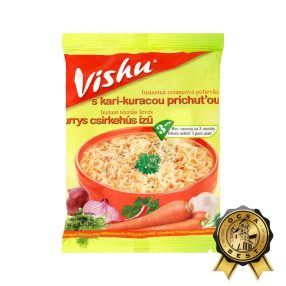 Vishu 60g tésztás leves currys csirke