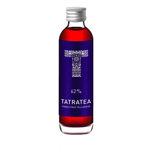 Tatratea 62% erdei gy.tea likőr 0,04l