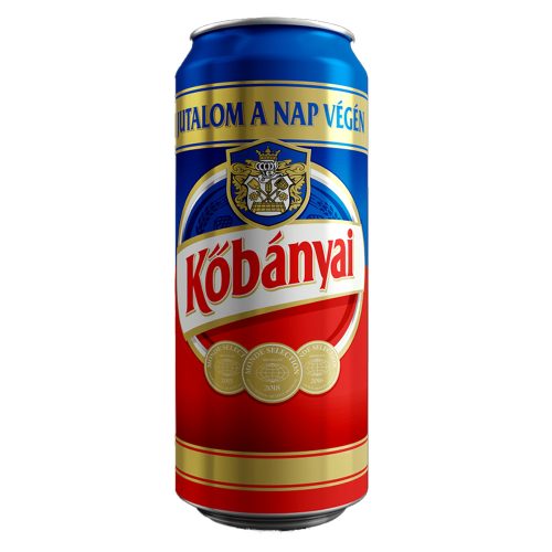 Kőbányai 0,5l világos 4.3% dobozos DRS