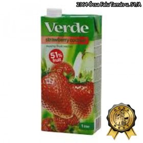 Verde 1l eper-alma gyümölcslé 51%