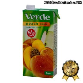 Verde 1l őszibarack-alma gyümölcslé 51%
