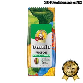 Omnia 900g fusion Brazil & Colombia lágy & gyümölcsös