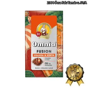 Omnia 225g fusion Uganda & Kenya fűszer&dió őrölt kávé