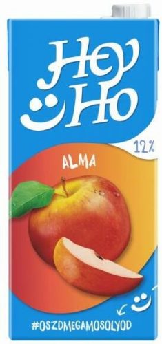 Hey-ho 1l alma gyümölcsital 12%
