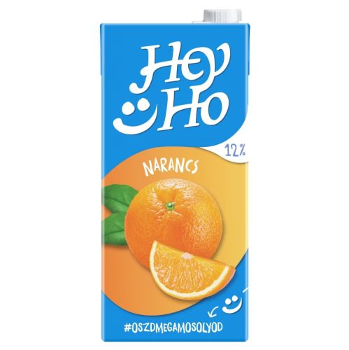 Hey-ho 1l narancs gyümölcsital 12%