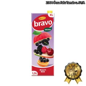 Rauch 1,5l bravo piros multivitamin