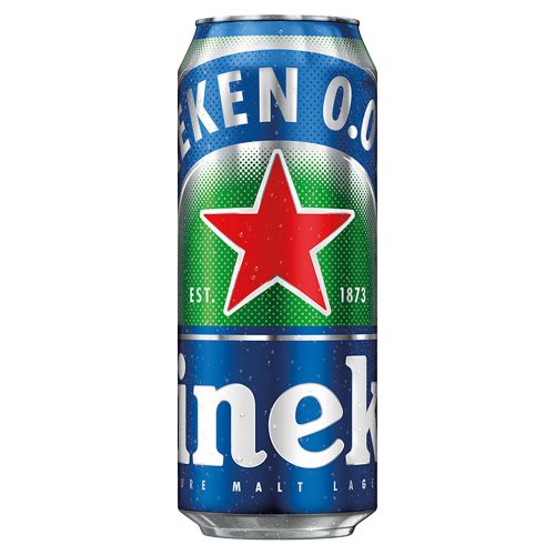 Heineken 0,5l 0% sör dob. DRS